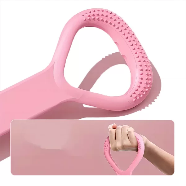 Clearance Stretch Belt Open Back Training Shoulder and Neck Stretch Belt Yoga Home Silicone Tensioner 8-word Rope Beauty Back Artifact