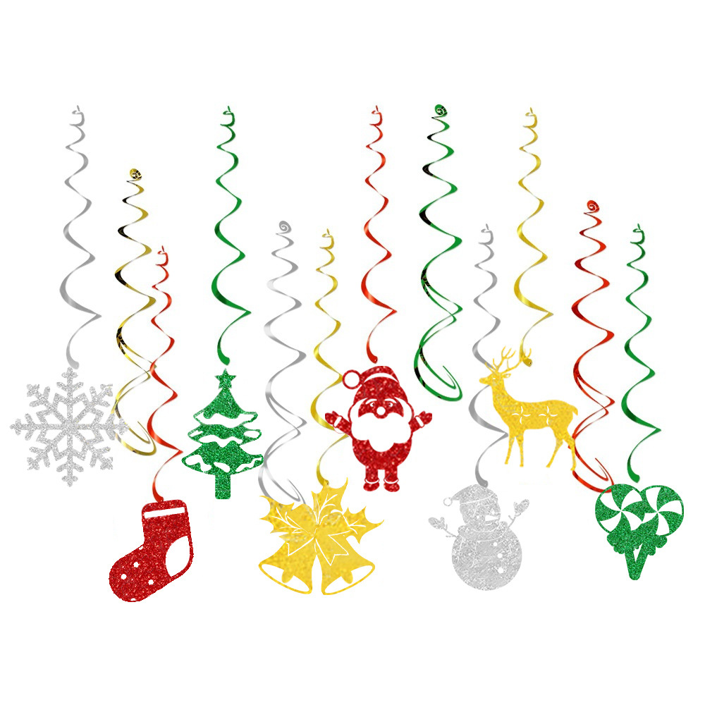 1 세트 (8 카드, 8 싱글 나선, 4 더블 나선, 후크) J-0255-2