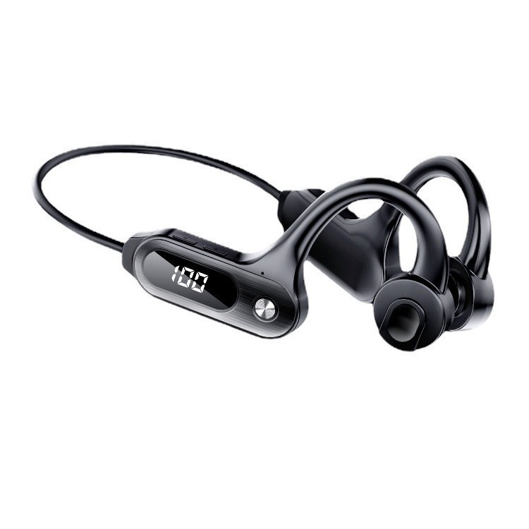 クロスボーダーv30ワイヤレスbluetoothイヤホンスポーツランニング耳挂け付帯カード骨伝导イヤホンデジタル表示5.3防水バッチ|undefined