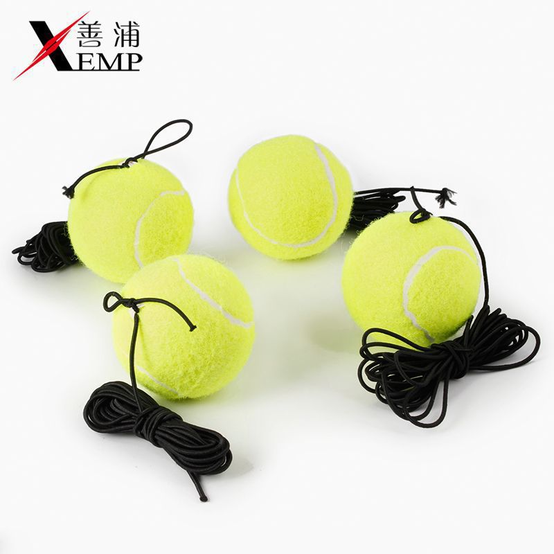 Free Shipping/Tennis A1P30 - Training Device with Rope for Fixed Practice, Single Player with String for Rebound