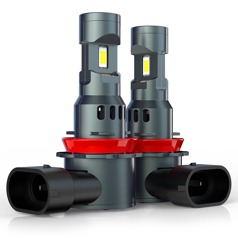 Nuevo tipo de alta potencia enchufable directo de alto brillo LED del faro de automóvil integrado de lámpara de automóvil instalado sin pérdida H4 / H7 / H11
