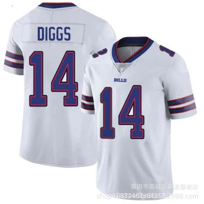 Женская одежда регби команды Bills # 17 Allen 14 # DIGGS детские одежда регби