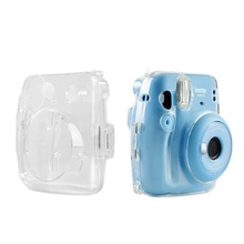 适用于富士拍立得instax mini11专用相机 透明水晶壳相机壳保护壳