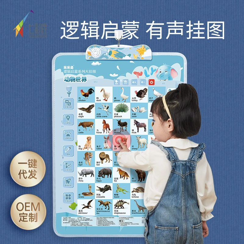 Ребенок со звуком раннего обучения настенные диаграммы пиньинь настенные наклейки для детей читать грамотность Просвещение познавательного обучения большие настенные диаграммы