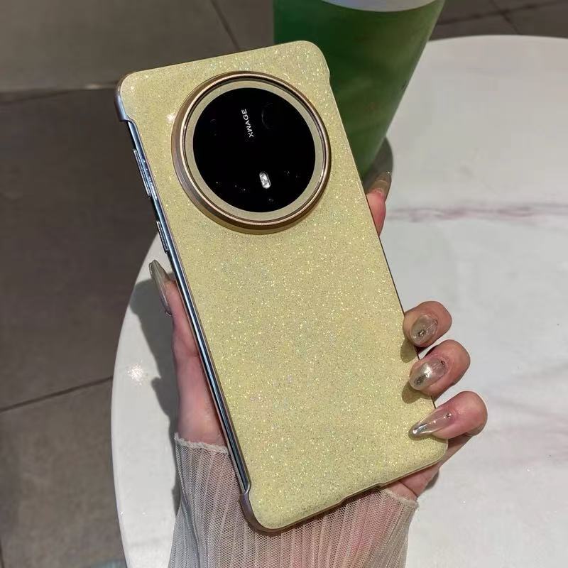 Brillo de color sólido simple sin bordes para Huawei Mate70Pro funda para teléfono móvil 60 nuevo P70Pro/70 hombres y mujeres