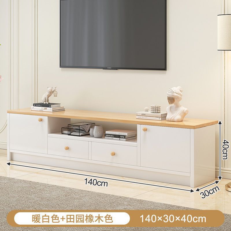 Gabinete de televisión nórdico pequeño tipo de casa sala de estar ligera lujoso moderno simple gabinete de piso de alquiler de casa puede retráctil gabinete de televisión
