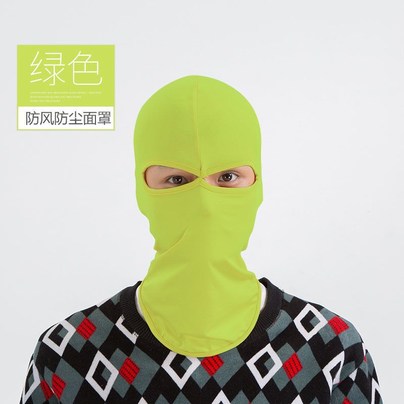 이중 구멍 - 실버 라이트 그린