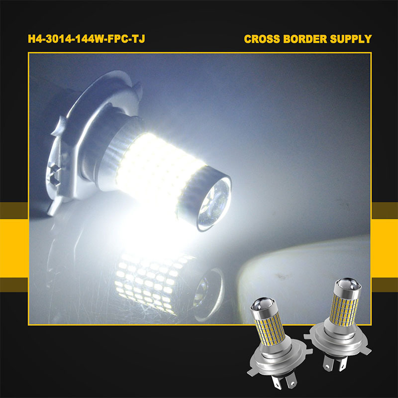 Tcyato Popular Motorcycle Led Bulbs 3014/2835/4014 144Smd High-Brightness Front Headlights