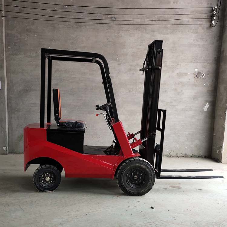 聚仁叉车 仓库装卸手推升高车 手动液压搬运车