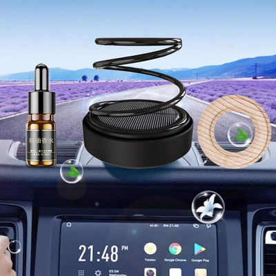 with Long-Lasting Fragrance, Perfplant seat - gulong-bottle-solar-infinite-ring-black