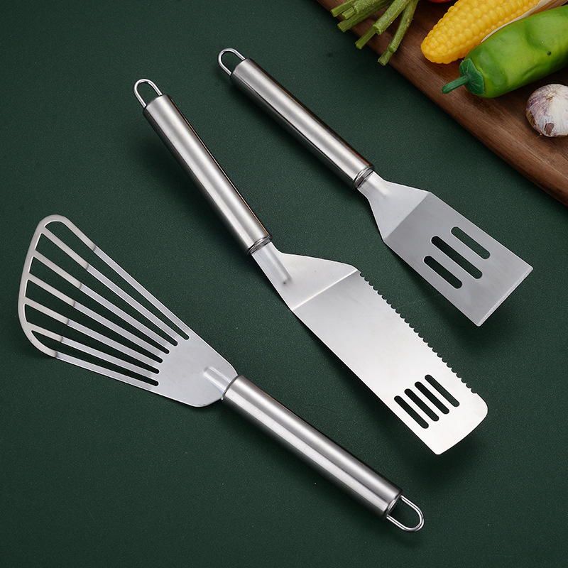 不锈钢餐具厨房家用十一件套工具铲刀套装烘焙三线铲蛋糕铲黄油刀|undefined