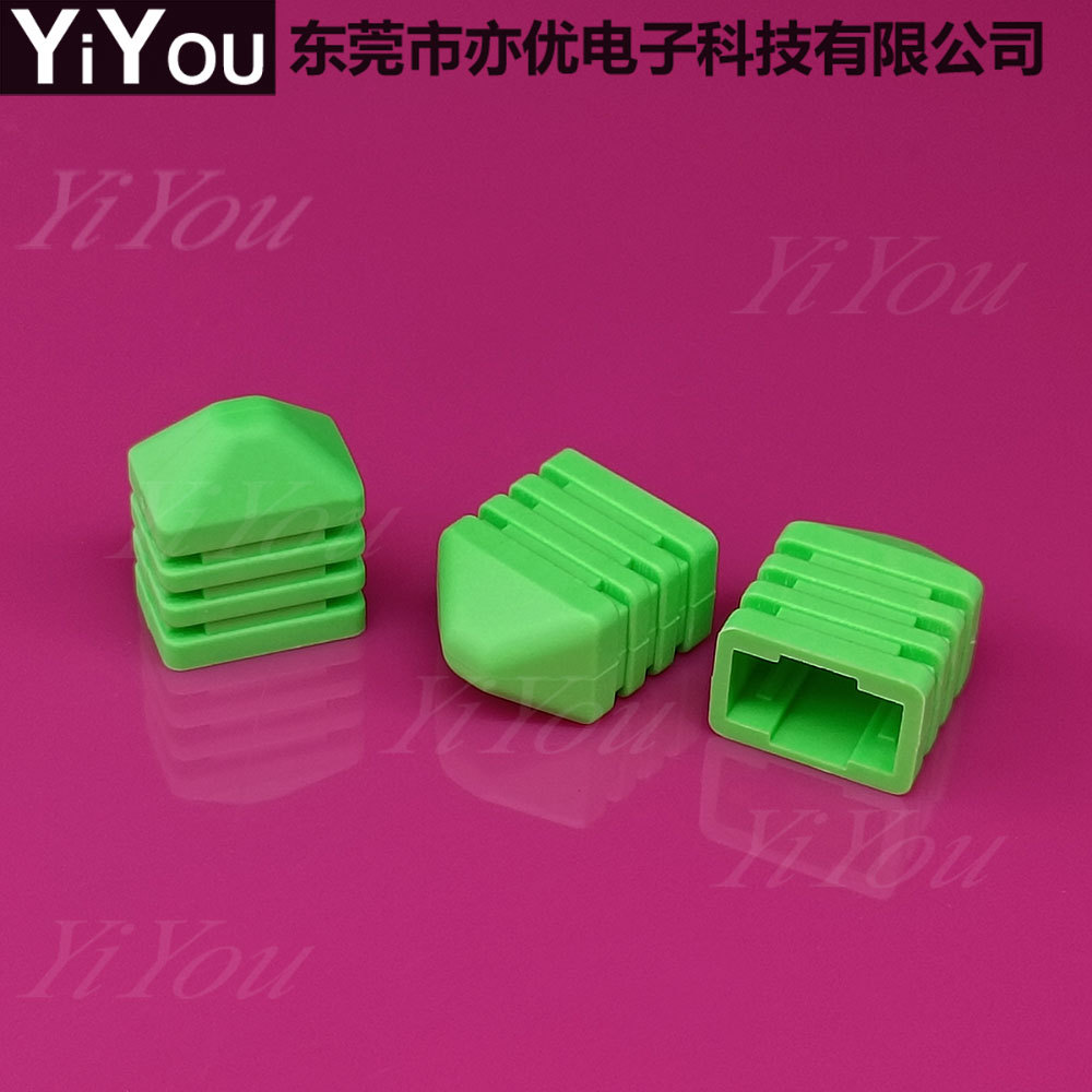 mtp光口防尘盖40G 100G跳线连接器保护帽防尘帽 MPO防尘帽