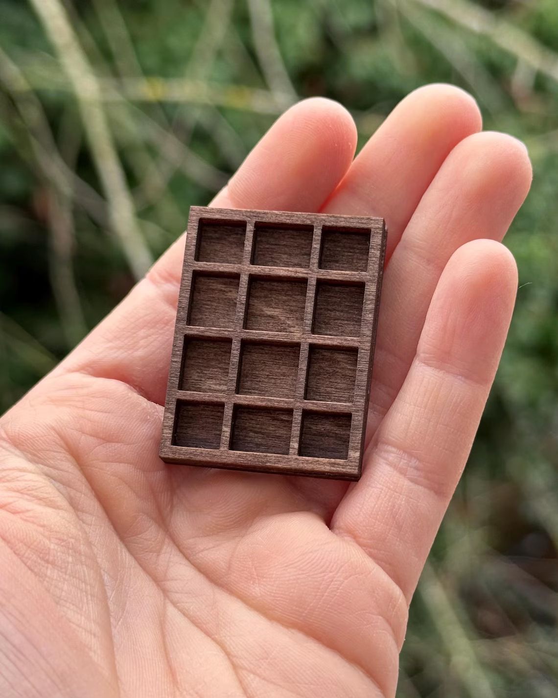 Cross-border Miniature Display Shelf Wooden Miniature Jewelry Rack Mineral Specimen Storage Decoration