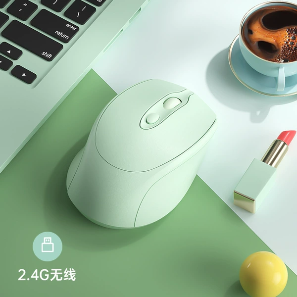 [Lake Green] 2.4G Wireless Version★Silent Charging →Free Mouse Pad-Official Standard