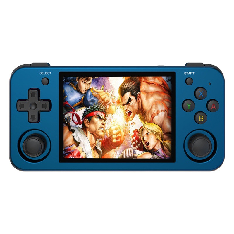 AliExpress mismo RG353M máquina de juego de Metal sensación de código abierto máquina de mano PSP Arcade Android máquina de juego portátil