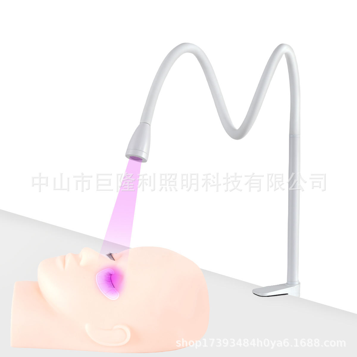 2023 nuevo UV pegamento de pestañas fototerapia lámpara pedal control LED belleza manicura lámpara de pie 400NM