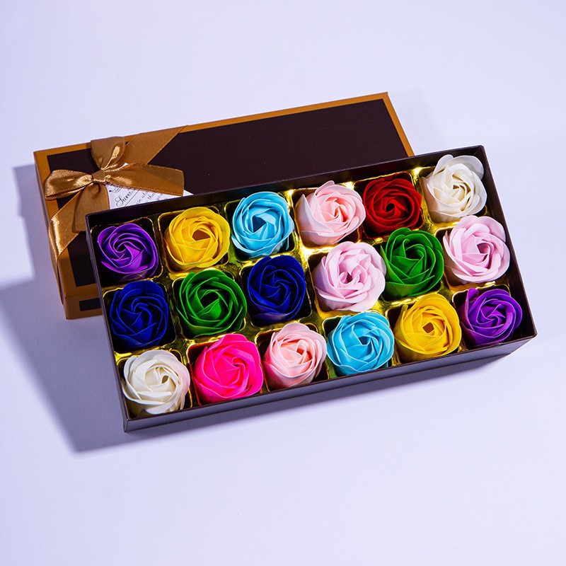 18개의 다채로운 꽃