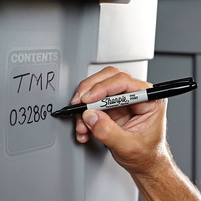 Американский маркер Sharpie30001 масляно-растворимый перманентный не выцветает без пыли лабораторный маркер