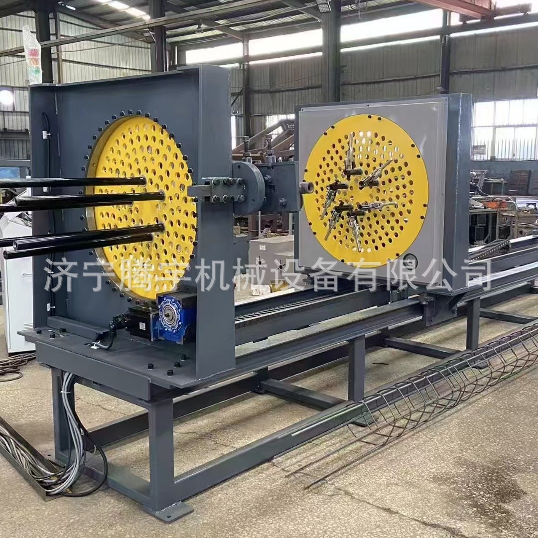 小型光伏笼绕筋成型机价格光优笼绕筋机全自动光伏笼成型机厂家