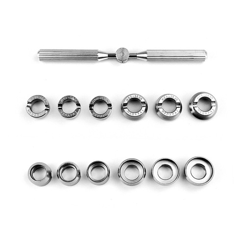 5537 6-head watch opener, open back cover, switch watch back cover, suitable for grooved screw bottom cover, watch repair tool