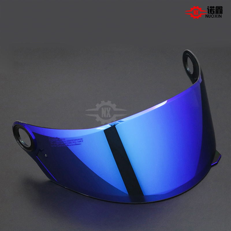 Suitable for Ls2 Ff358/396 Lens Anti-Fog Sticker Color-Changing Film Aurora Color Day and Night Universal Helmet Lens Base