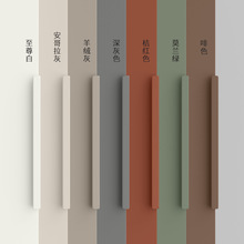 加长衣柜黑色隐形拉手橱柜门把手抽屉免开槽直角拉手防磕碰不刮手