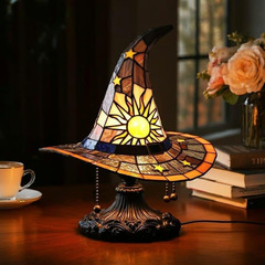 現物国境を越えた独立駅の新型Witch Hat Lamps創意家庭ゴシック式夜灯プレゼント女