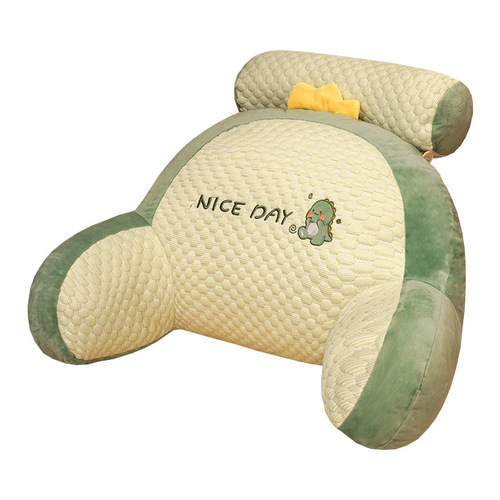 Four Seasons Bingdou Bean Bedside Cushion Waist Pillow Pillow Office Dormitory Soft Bag Large Backrest Lumbar Pillow Cushion