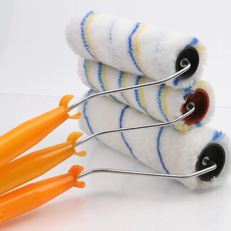 Cepillo de rodillos Cepillo de ángulo no muerto de 9 pulgadas Cepillo de rodillo de alto grado de 4689 pulgadas Cepillo de rodillo de pintura de látex