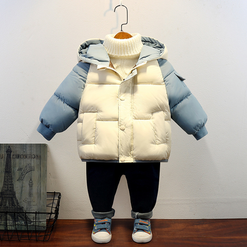 808 otoño y invierno nueva ropa de algodón para niños ropa de algodón para hombres y mujeres tesoro para niños y medianos chaqueta de algodón gruesa