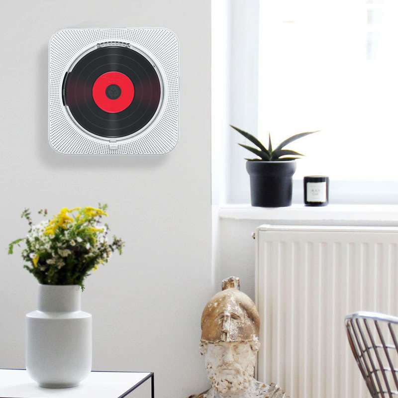 定制跨境便攜音箱家用無線藍(lán)牙音響創(chuàng)意禮品早教機(jī)收音CD機(jī)播放器