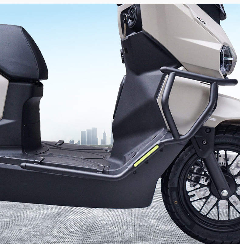 Suitable for Wuyang Honda Hrd125 Scooter Front and Rear Bumper Protection Bars, Exhaust Bar Protection, and Modification