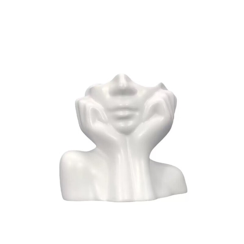 花の器北欧スタイルボディアート花瓶装飾品工芸品クロスボーダー顔リビングルームフラワーアレンジメント|undefined