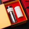 Handheld cup stainless steel, tea, gift box, set, glass, Birthday gift