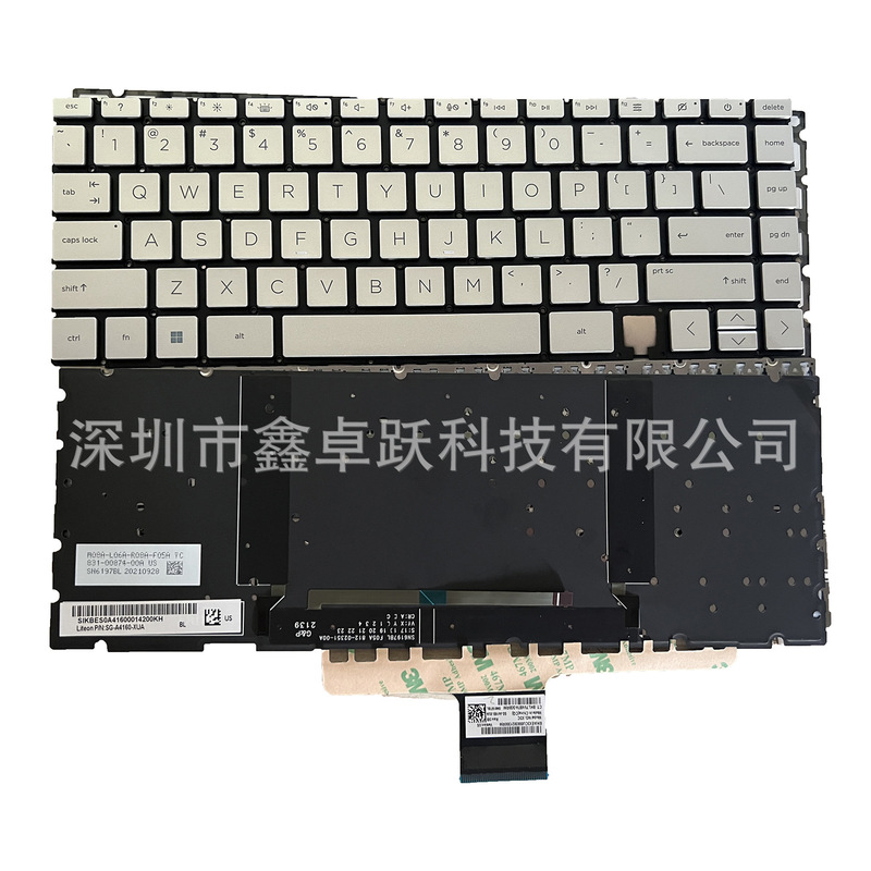 US applicable to HP X360 14-EA 14-EB 14-AE 14-EA notebook keyboard