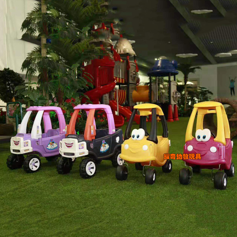 Factory wholesale kindergarten Walker. Early teaching aids. Baby carriage naughty Castle Children's small saloon car. Golden Turtle Princess car