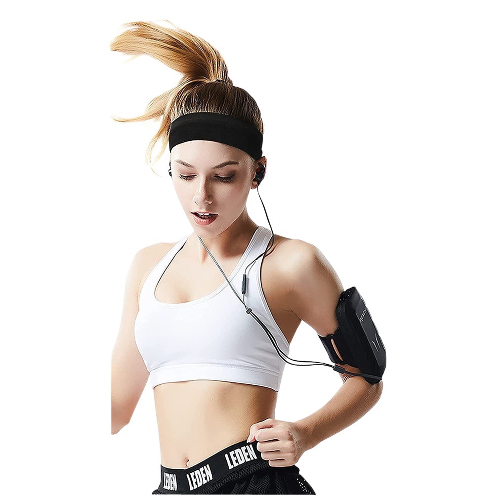 European and American yoga elastic headband sports fitness hair band candy hair band elastic non-slip headband solid color hair band