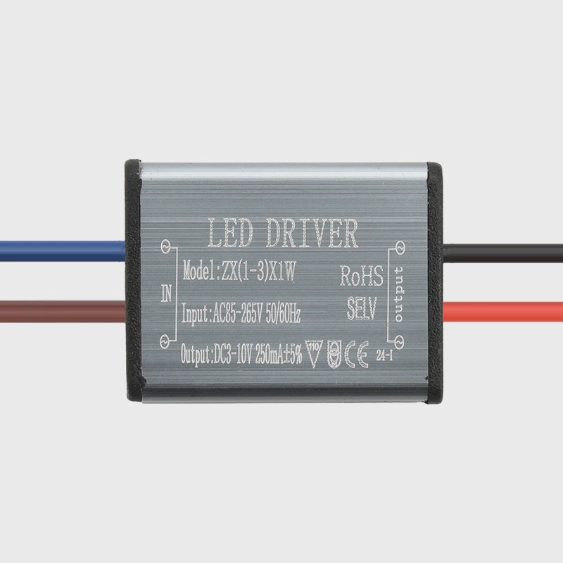 Портативный LED-источник питания, бра, прямоугольная лампа, трансформатор, 265В, 24В