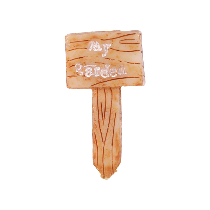 Tiểu cảnh chỉ đường, rừng, dấu chỉ, công cụ DIY, trang trí mini, resin (z-CJ-366)