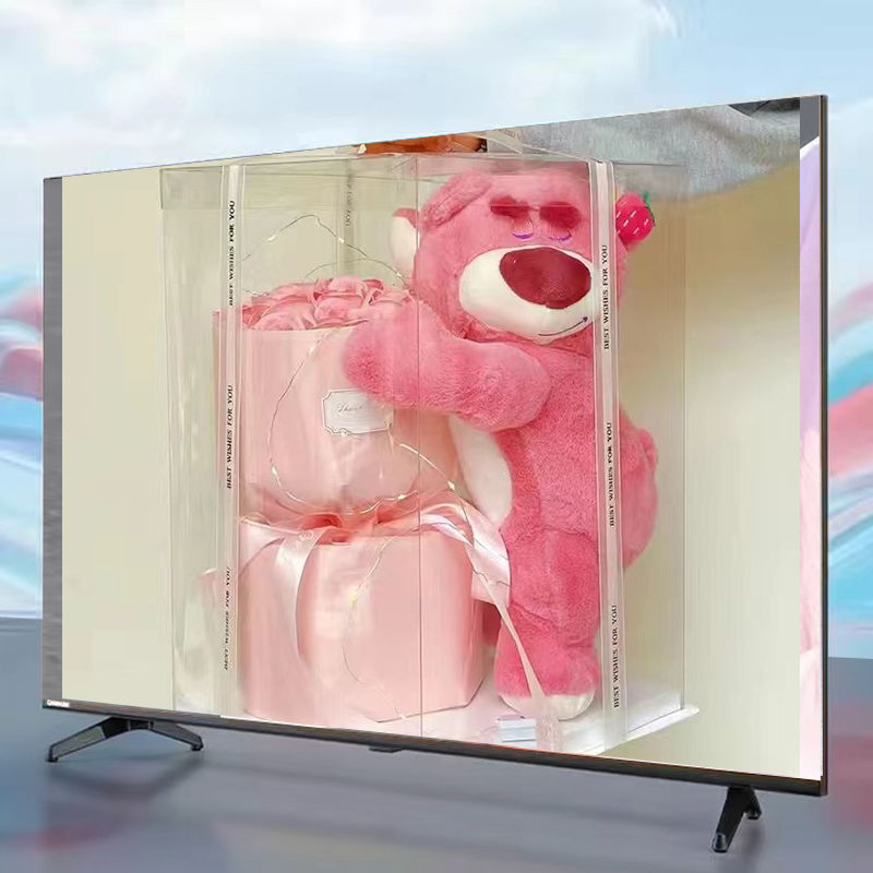 A-1 light box style 30cm strawberry bear 6 flowers