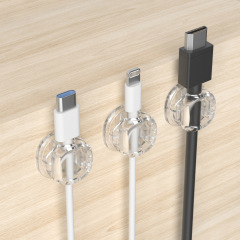 クロスボーダーデスクトップ理線器データ線固線器ケーブルクリップ収納固定器携帯電話充電線整理神器