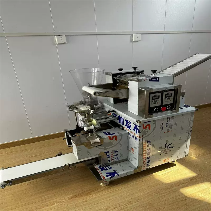 饺子机商用  全自动仿手工花边水饺机 食品厂包速冻水饺机器