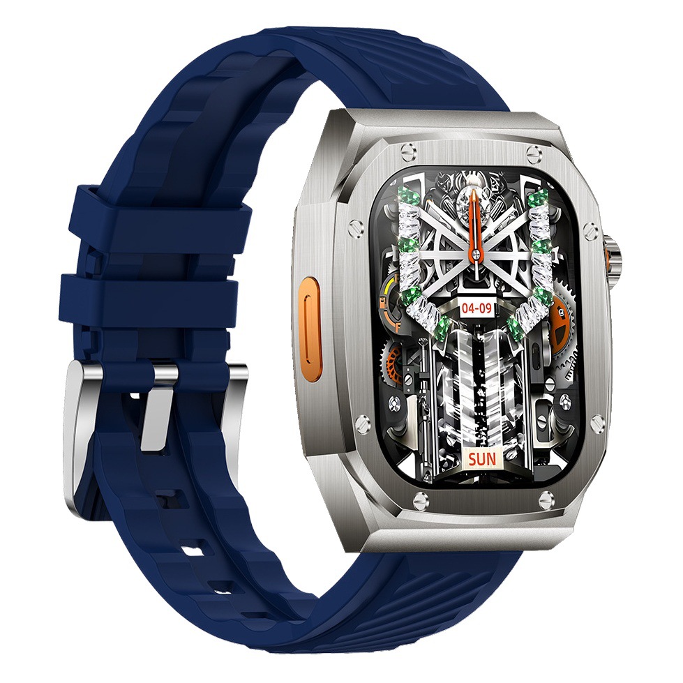 Nuevo modelo privado Z79 Max Huaqiang Norte ultra-larga espera cepillado acero Shell doble correa brújula NFC reloj deportivo