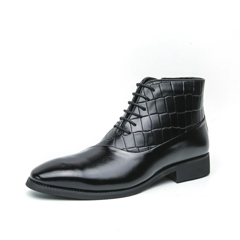 Ботинки Martens, модные высокие демисезонные ботинки, трендовый классический пиджак, большой размер, крокодиловый принт