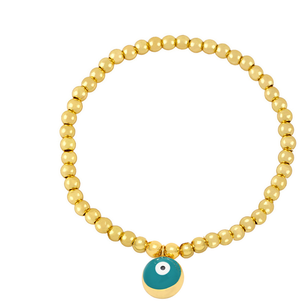 Fashion Devilu0027S Eye Copper Plating Bracelets 1 Piece