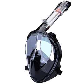 亚马逊爆款防雾防紫外线全干式潜水面罩潜水镜浮潜面罩游泳面罩