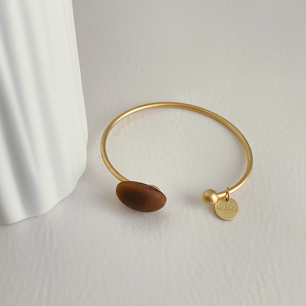 Fashion Oval Copper Bangle 1 Piece