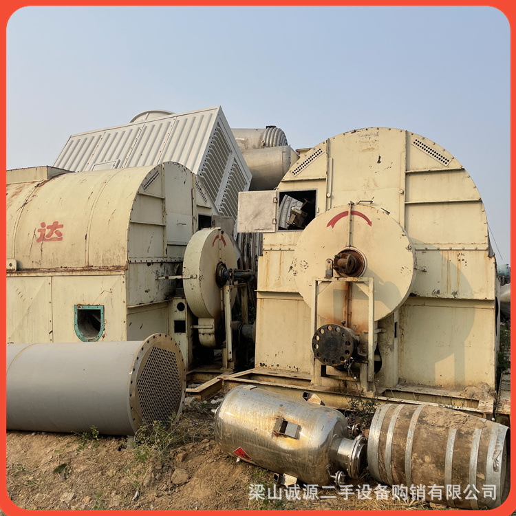 二手干燥机 淀粉豆渣管束干燥机 800平方管束干燥机 真空化工设备