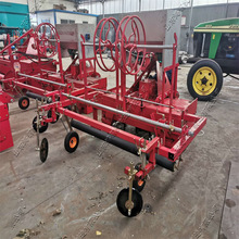 红薯种植起垄覆膜机 农用喷药覆膜机 农田起垄覆膜打孔一体机