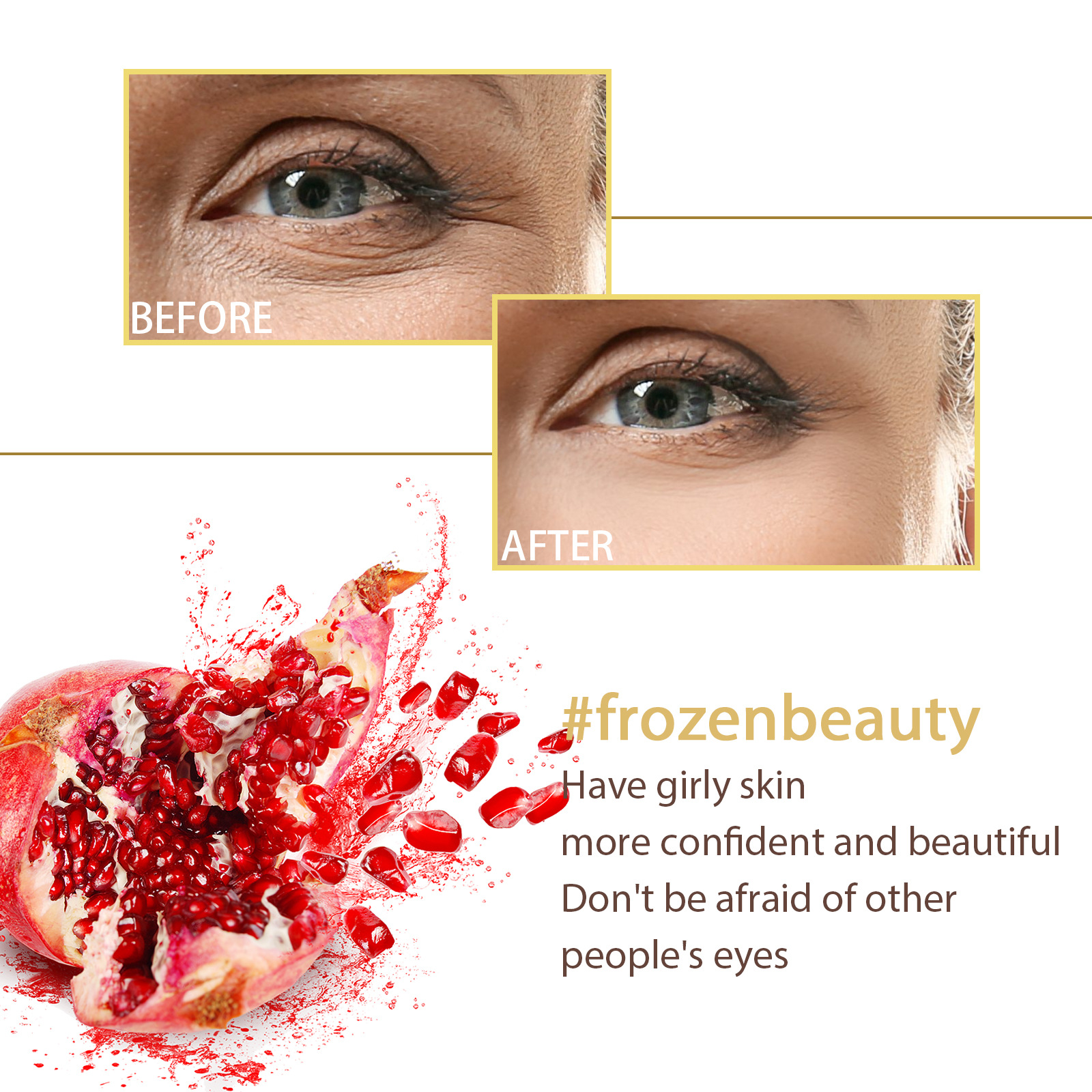 EELHOE Anti aging to weaken facial fine lines, moisturize, whiten and brighten the age essence_voghion.com